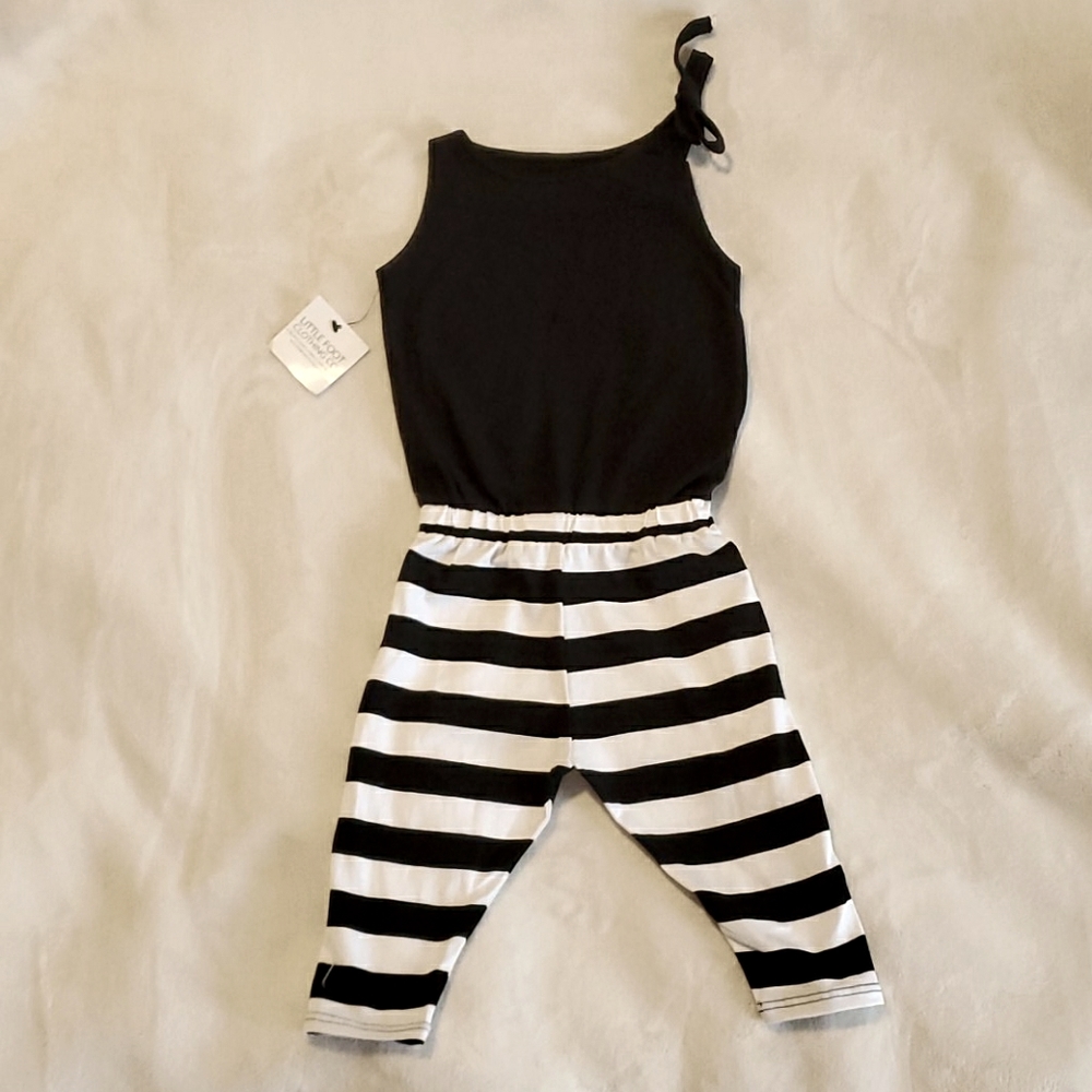 Striped Jumpsuit/Romper